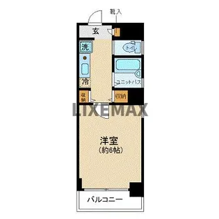 ザ・レジデンス・オブ・トーキョーM23【8階】の間取り