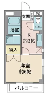 山口ビル【2階】の間取り
