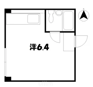 垣嵜ビル【4階】の間取り