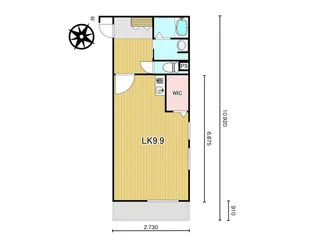 アイレガリア松戸五香【3階】の間取り