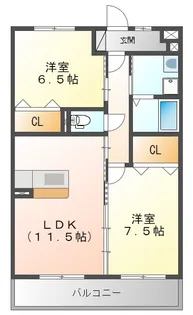 Ferio Casa【1階】の間取り