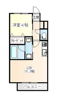 宮城県仙台市宮城野区原町5【マンション】の間取り