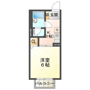 メゾンリヴィエール A棟【1階】の間取り