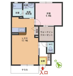 Stella III【1階】の間取り