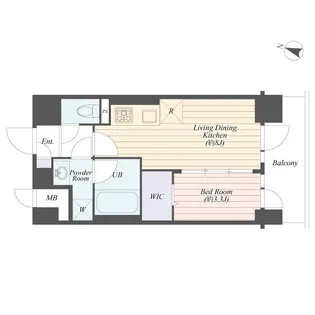 LBアヴェニュー【5階】の間取り