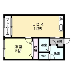 ローレル・ファースト【2階】の間取り