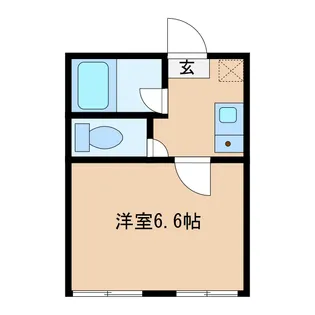 パームトップ本町【2階】の間取り