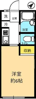 東京都品川区小山6【アパート】の間取り