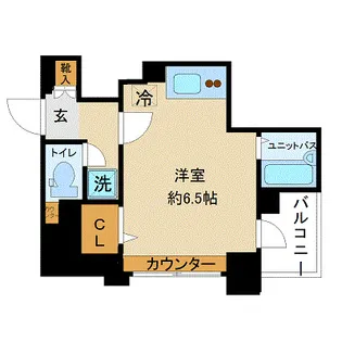 プレール・ドゥーク東京EAST【4階】の間取り
