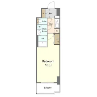 S-RESIDENCE岐阜駅【10階】の間取り