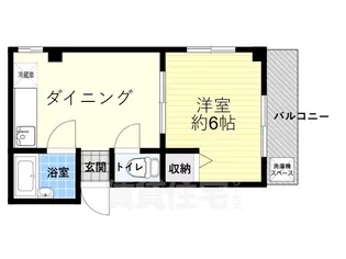 箕面コスモビル【3階】の間取り