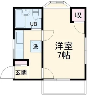 パティオ【1階】の間取り
