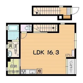 Blue II【2階】の間取り