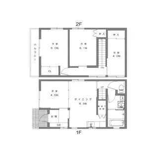 メゾンM1の間取り