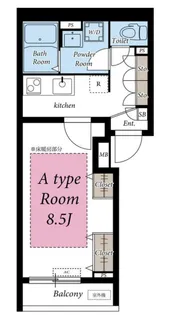 リブリ・ベルカーサYUHI【2階】の間取り