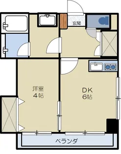 エスペランス双葉【3階】の間取り