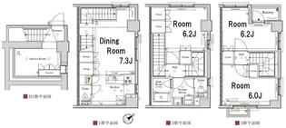 ガラッシア渋谷本町【1階】の間取り