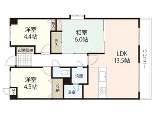 クシティガルバビル【3階】の間取り