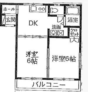 赤堀ヒルズ【1階】の間取り