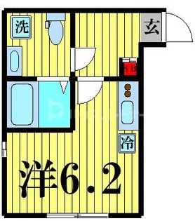 ハーモニーテラス瑞江II【1階】の間取り