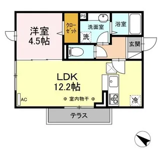 Droom柏崎【1階】の間取り
