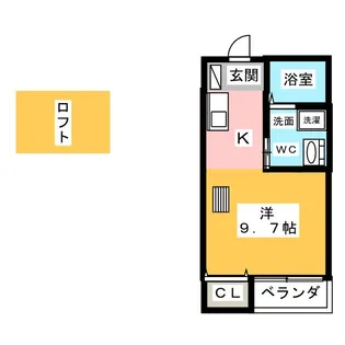 olive【1階】の間取り
