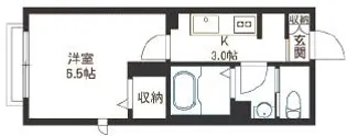 clair本蓮沼【1階】の間取り
