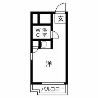 エスト太閤【2階】の間取り