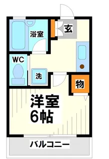ドリーム八雲【1階】の間取り