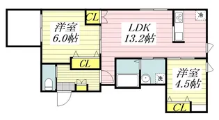 東京都八王子市中野上町1【マンション】の間取り