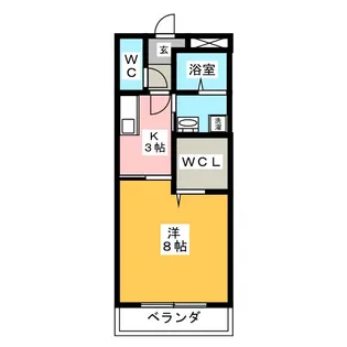 メゾン・ティアラ【1階】の間取り