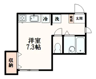 コナガーデン【1階】の間取り