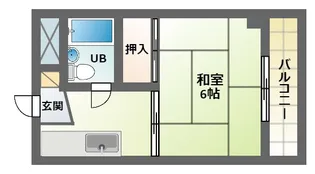 セントポリス山坂【1階】の間取り