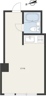 メゾンド山手【3階】の間取り