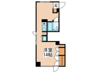 サンドエル若葉【3階】の間取り