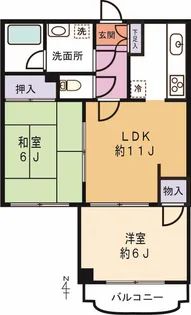 ARK(アーク)【2階】の間取り