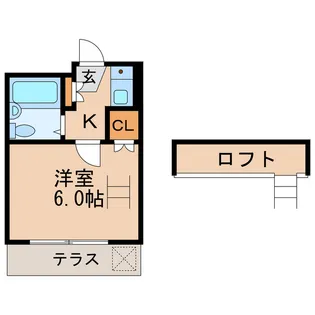 レオパレス21柴田【1階】の間取り
