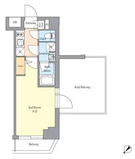 AIFLAT渋谷西原【5階】の間取り
