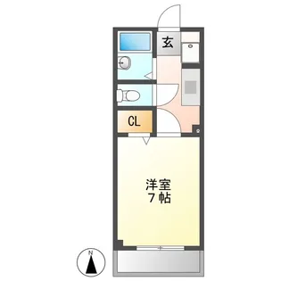 ディアコートN【2階】の間取り