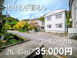 コーポシーガル【2階】の外観