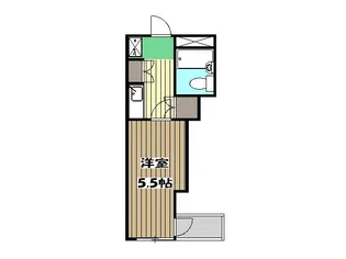 グリーンヒル【5階】の間取り