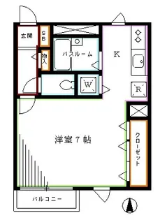 Pine Grange【3階】の間取り