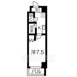 プロビデンス栄【7階】の間取り