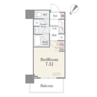 東京都江東区豊洲5【マンション】の間取り