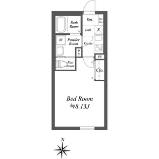 SOLASIA residence世田谷代田【1階】の間取り