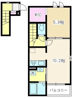 ヴィラ・フェリーチェIV【2階】の間取り