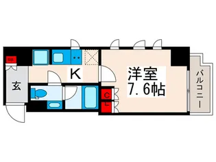 オルサス西日暮里【7階】の間取り