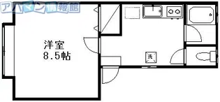 ノースベッセル【2階】の間取り