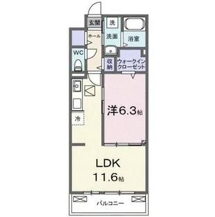 ティ・ワイ レジデンス【1階】の間取り