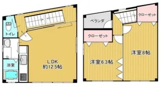 ケイエスビル【3階】の間取り